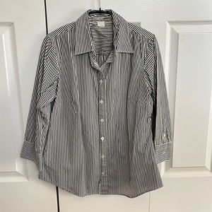 J.Crew 3/4 button-down shirt